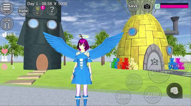 Sakura Shcool Simulator adalah game online yang saat ini sedang populer di mainkan oleh pa ID Sakura School Simulator Rumah Peri Terbaru