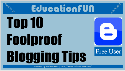 10 Best Foolproof Blogging Tips For Beginners