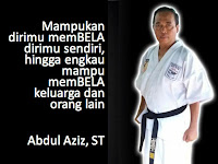 Aziz: Selagi Jantung Masih Berdenyut, Latihan Karate Tidak Pernah Berhenti