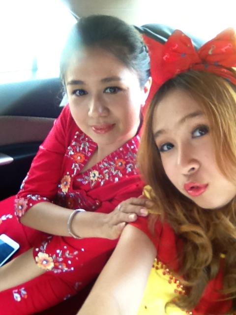 linn zarni zaw and her daughter myuu linn ko ko