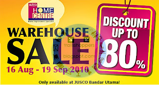 JUSCO Home Centre Warehouse Sale @ Bandar Utama