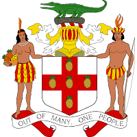 Logo Gambar Lambang Simbol Negara Jamaika PNG JPG ukuran 200 px