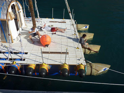 85-Year-Old British Sailor, Crosses Atlantic On A Homemade Raft Seen On www.coolpicturegallery.us