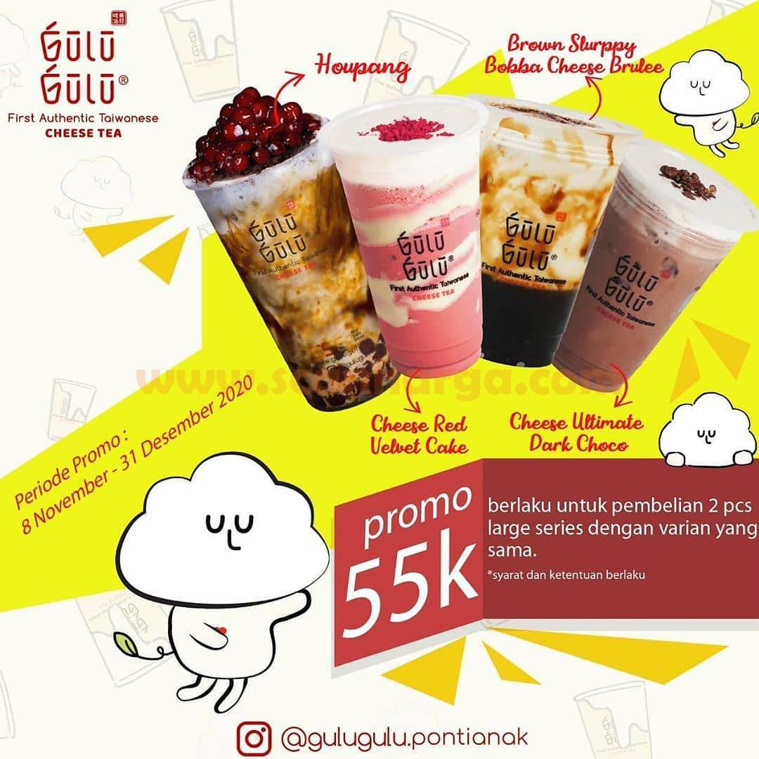 Promo Gulu Gulu Harga Spesial 2 Cup mulai 55rb