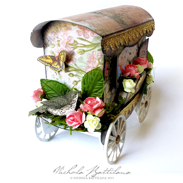 Paper Gypsy Caravan Tutorial/Template - Nichola Battilana