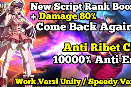 Script Rank Booster + Damage 80% All Pendekar Patch Kof Mobile Legends
Terbaru