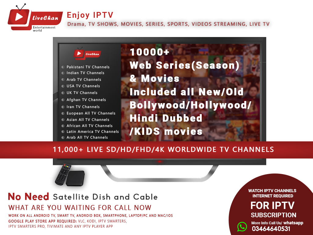 watch iptv live channel movies and series on live chan