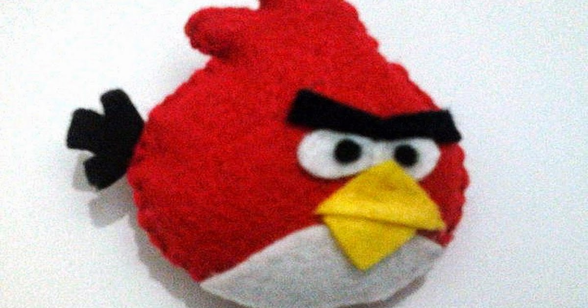 Cara Membuat Boneka  Angry Bird dari  Kain  Flanel  Tutorial 