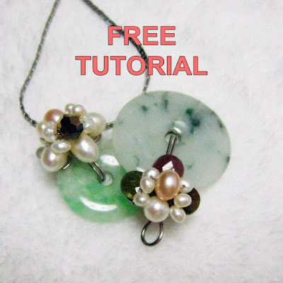 Wire Wrapped Donut Pendant Tutorial at WireBliss Craftsy