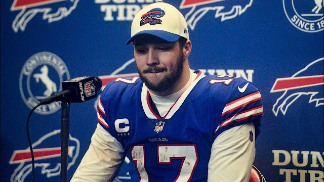 يشرح اللاعب جوش ألين تفاصيل خسارته في نهاية الموسم ، وإصابة الكوع وما سيتذكره من 2022-23 Buffalo Bills