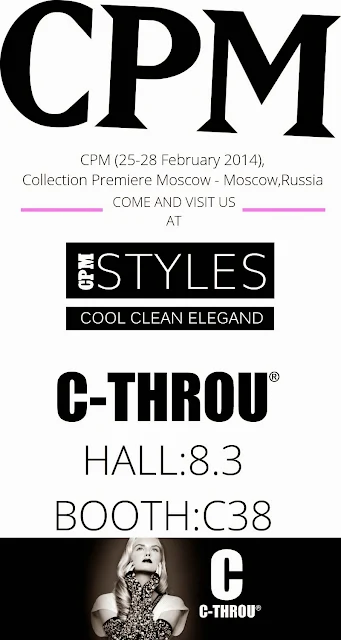  EXHIBITOR:C-THROU CPM MOSCOW http://cthrou.com/  http://cpm-moscow.com/