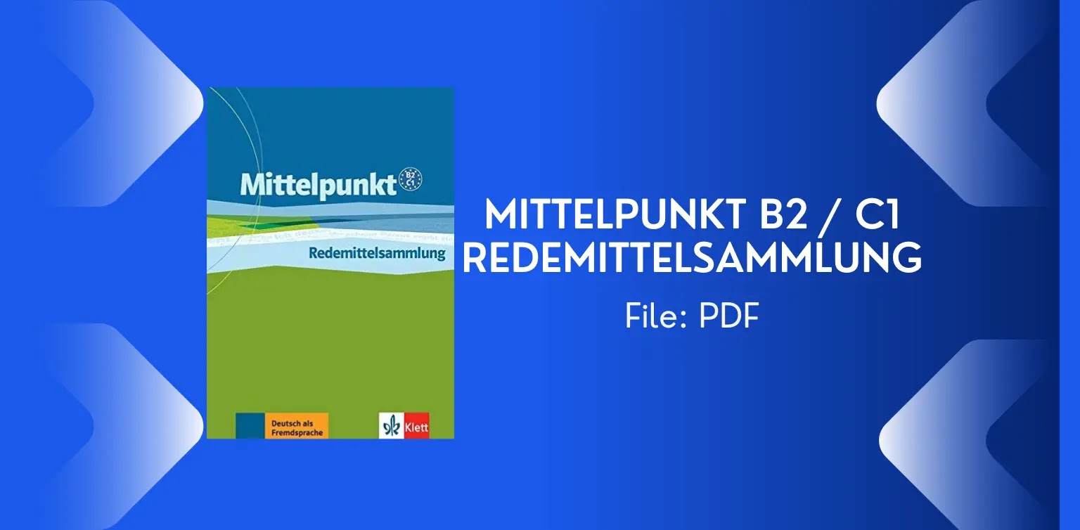 Free German Books : Mittelpunkt B2 / C1 Redemittelsammlung