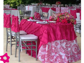 Decoración de Bodas Fucsia