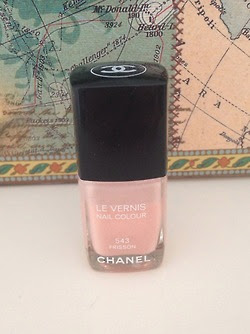 a nude chanel nail polish