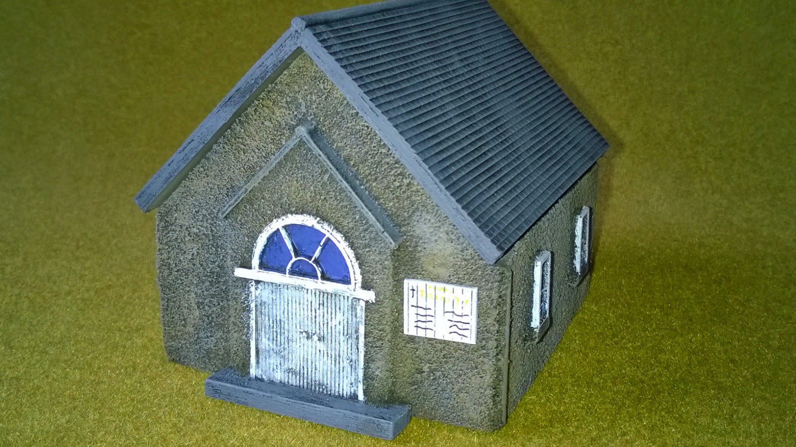 vbcw 28mm wargame church scenery