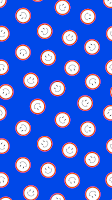 Preppy Wallpaper Smiley Face