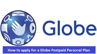 How to apply for a Globe Postpaid Personal Plan