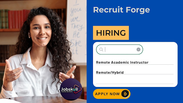 Recruit Forge Work from Home Jobs for Housewives