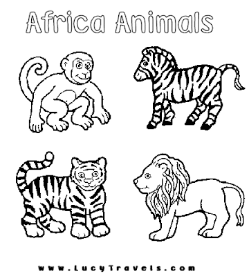 animal coloring pages