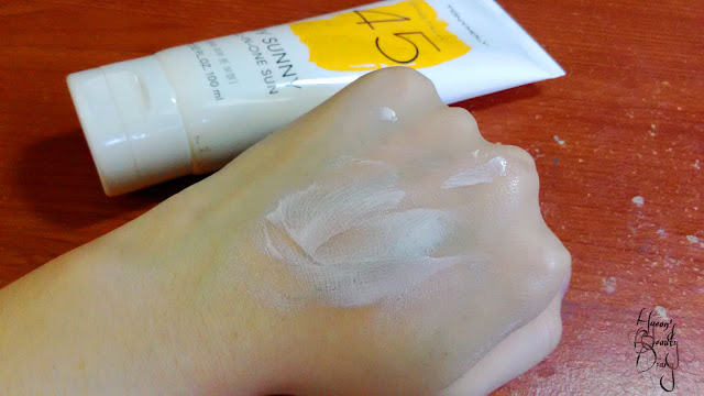 Review; Tony Moly's My Sunny All-In-One Sun SPF45 PA+++
