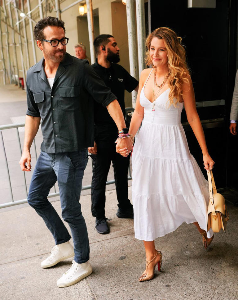 Ryan Reynolds  and Blake Lively Show Off Summer Date Style at the Tribeca Film Festival