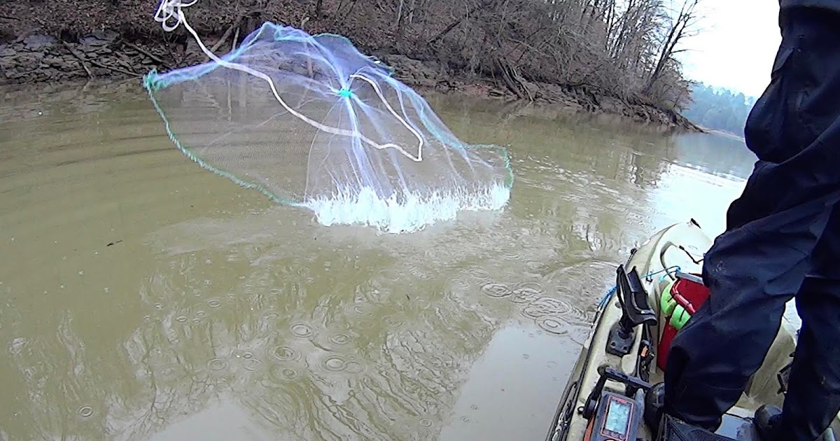 5 Tips For Throwing A Cast Net From A Kayak - Kayak Catfish