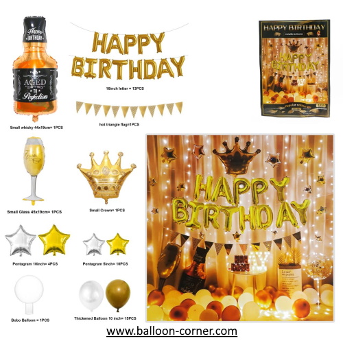 Paket Set HAPPY BIRTHDAY (JLH947)