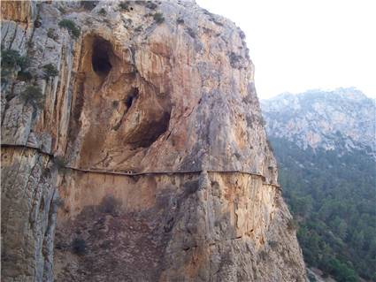 El Caminito del Rey The King's little pathway extreme hiking
