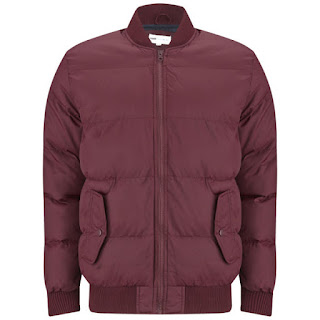 55 Soul Men's Lynx Jacket - Burgundy - 12,15€