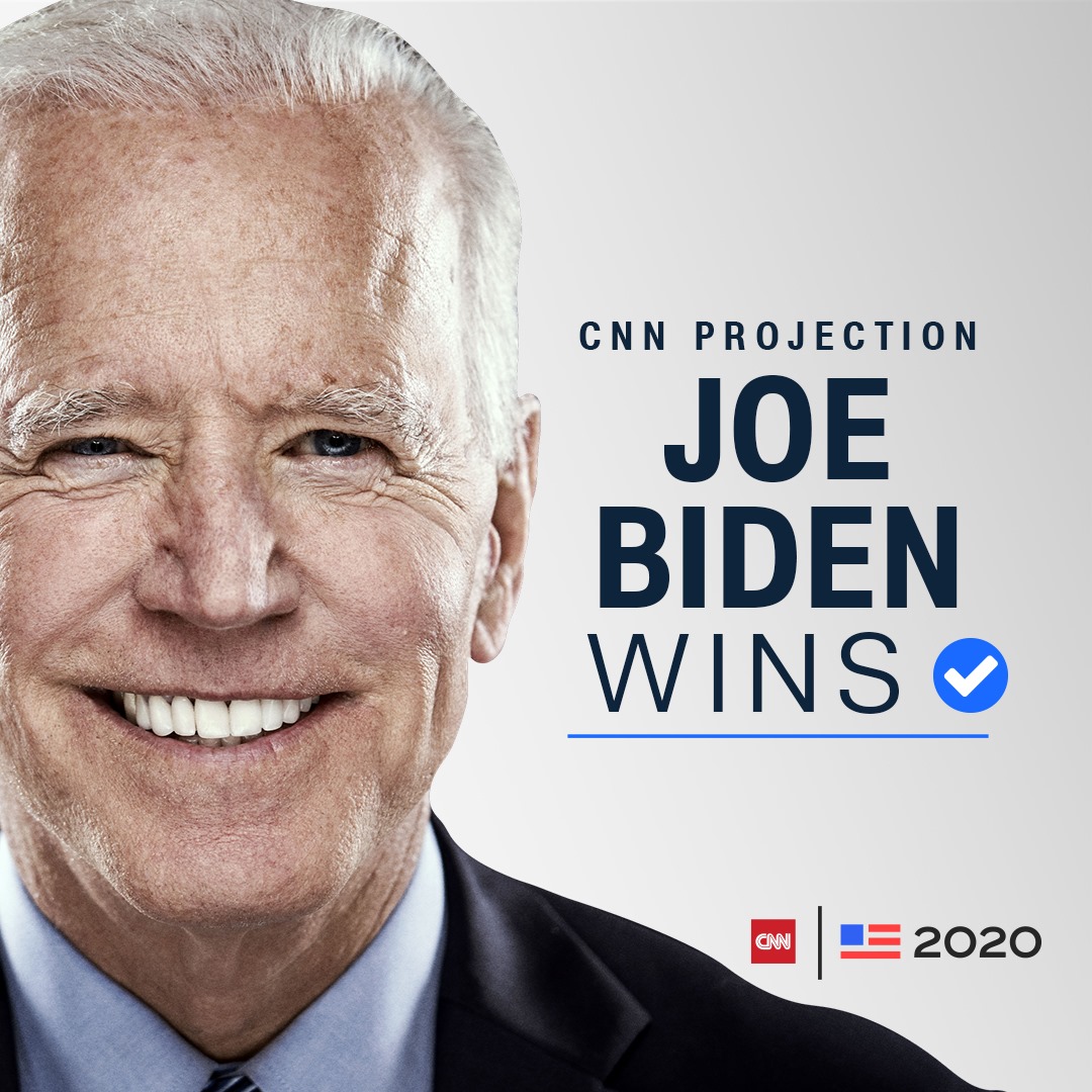 JOSEPH R. BIDEN JR. ELECTED 46TH USA PRESIDENT .. DETALIS