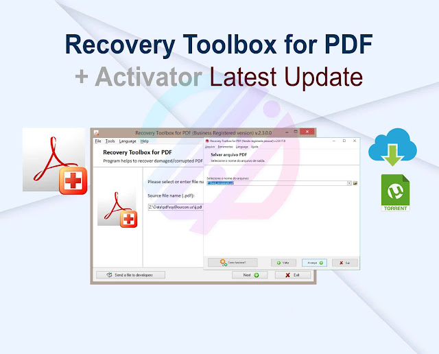 Recovery Toolbox for PDF 2.11.27.0 + Activator Latest Update
