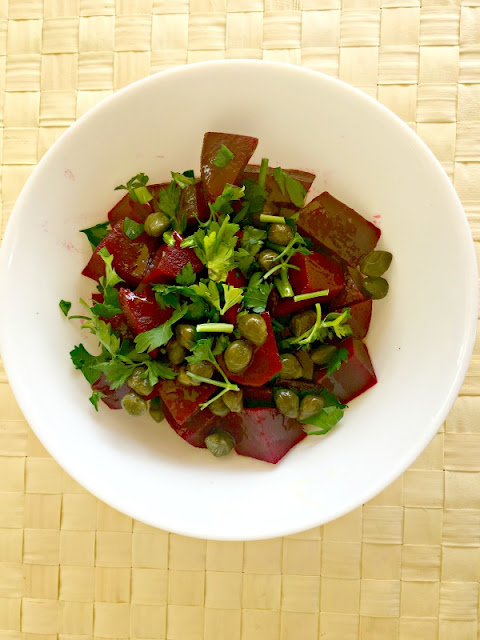 Beetroot Capers Salad Recipe - Ioanna's Notebook