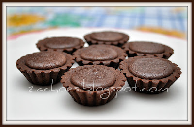 Aku.Zack Cakery: Resepi Chocolate Cheese Tart dengan 