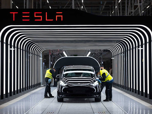 Tesla Model Y - 2º carro elétrico mais vendido - Europa