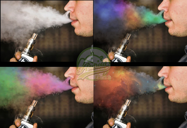 Cara Membuat Asap Rokok Warna-Warni Menggunakan PicsayPro