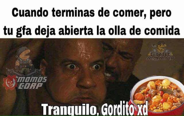 Los gorditos y la comida