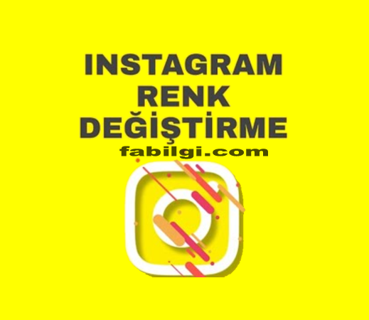 Instagram Renk, Tema Değiştirme Uygulaması İndir Süper 2021