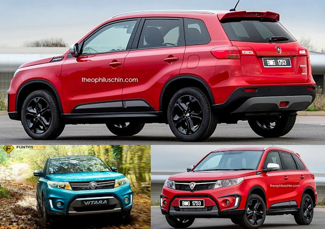 Model Baru Proton SUV - Vitara