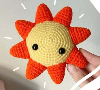 PATRON GRATIS SOL AMIGURUMI 61047