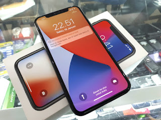 Hape Seken iPhone X 64GB 4G LTE Mulus Fullset Normal