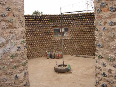 Bottle House Built in Mexico