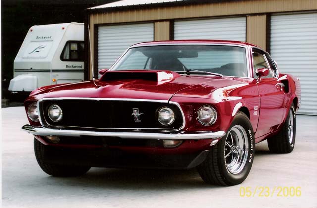 1969 Ford Mustang Boss 429Red