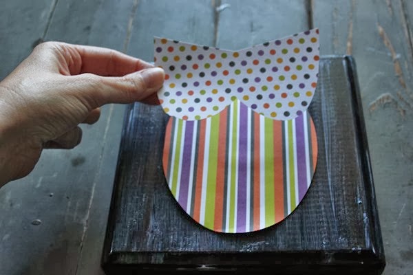 DIY Halloween Owl Wall Plaque Tutorial