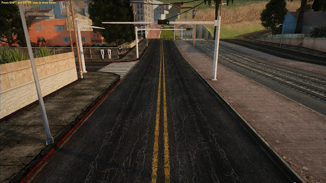 GTA San Andreas: The Black Road Mod for Low-End PC 🚗💨