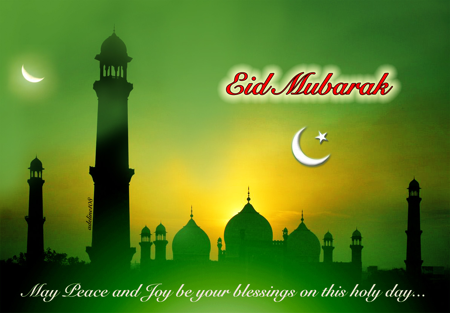 SAI DIVINE INSPIRATIONS: Happy Eid Mubarak!