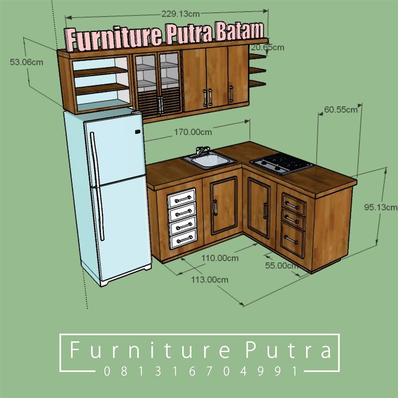 Top Ukuran Kitchen Set