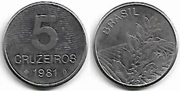 5 cruzeiros, 1981