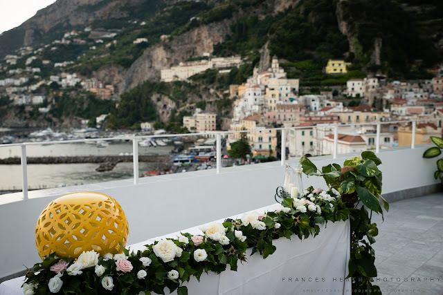 Elopement ceremony in Amalfi