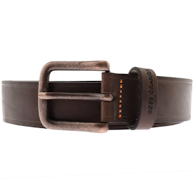 Should you buy a Valentine's Day Gift for you partner? Plus our top picks for Valentines Day from Mainline Menswear.  - Hugo Boss Orange Leather Belt