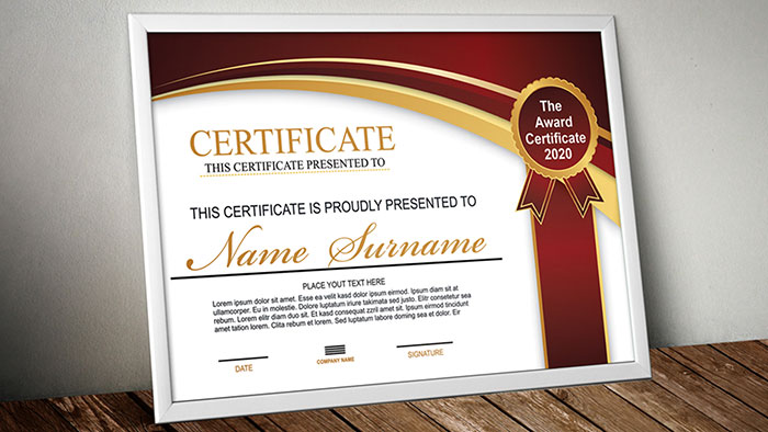 Download Best Certificate Award Coreldraw Design Free Vector Template Cdr File Download